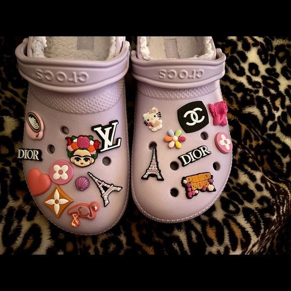 Pink Angel Cherub Shoe Charm 1 Piece - Picture 5 of 8